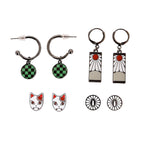Image produit Demon Slayer - Boucles d'oreilles Symboles Ensemble de 4 pièces