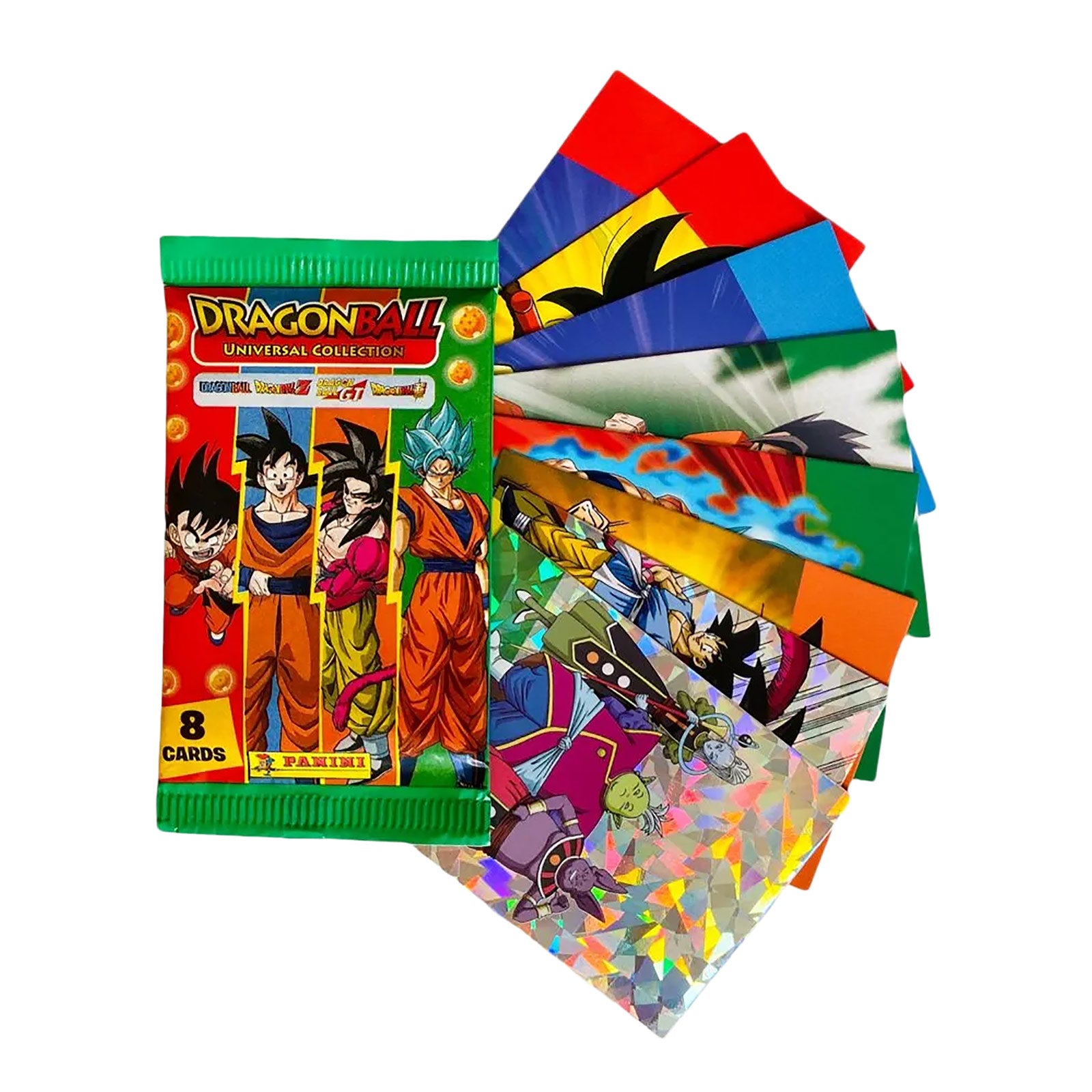 Image produit Dragon Ball - Universal Trading Cards Flowpack