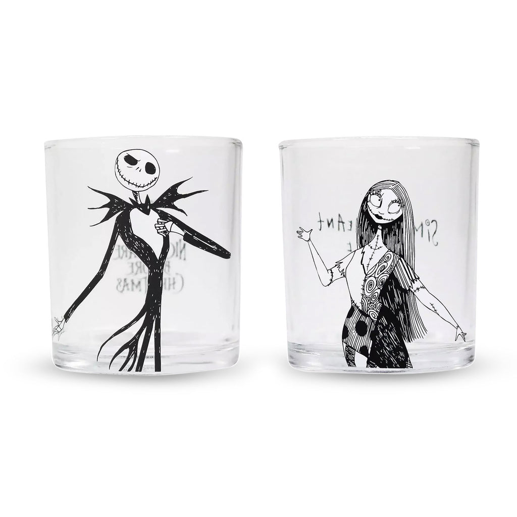 Produktbild Nightmare Before Christmas - Jack & Sally Gläser 2er Set