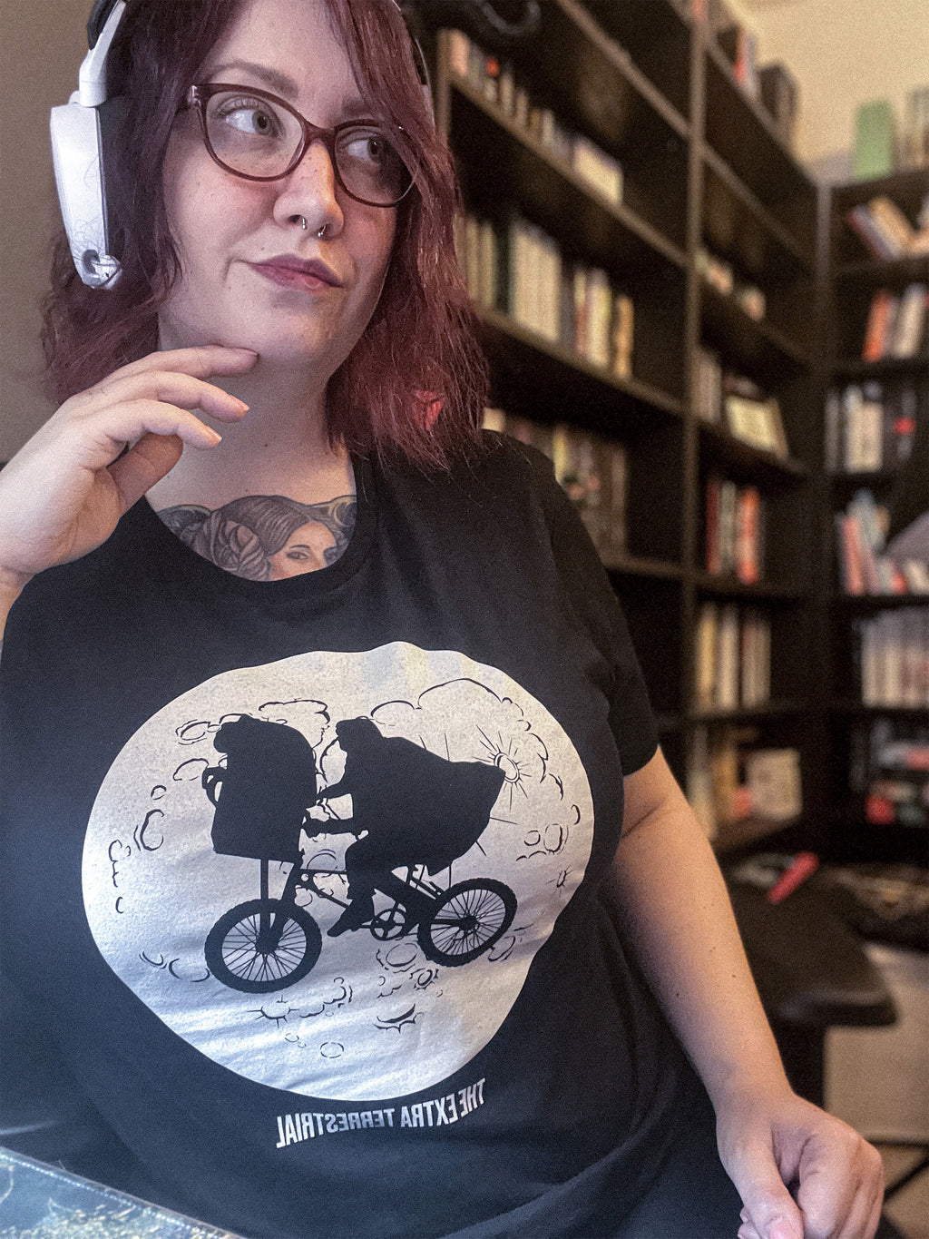 Immagine del prodotto E.T. - T-shirt Moonlight Shadow nera