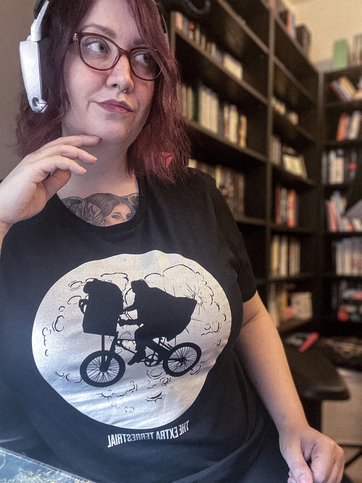 Immagine del prodotto E.T. - T-shirt Moonlight Shadow nera