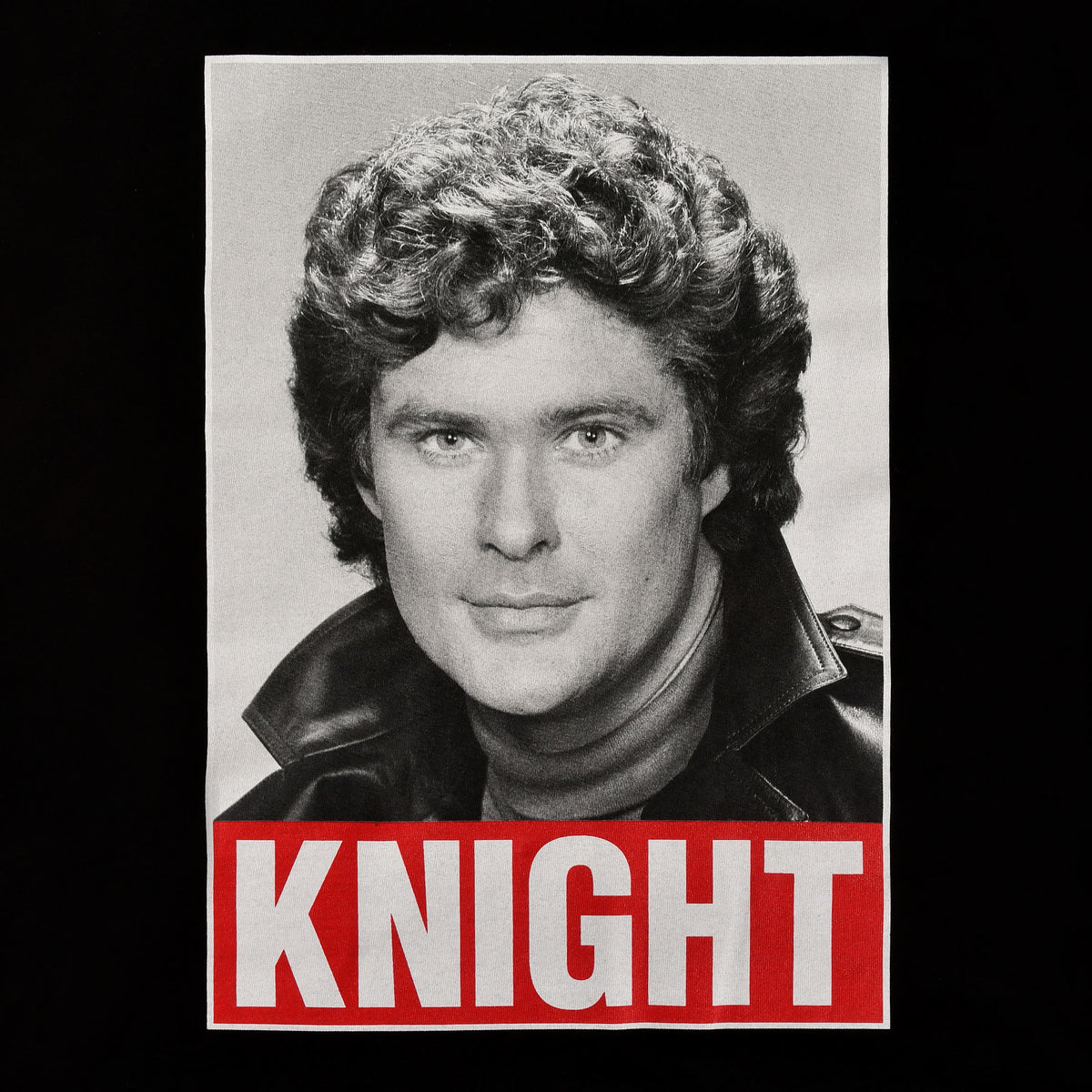 Image produit Knight Rider - T-shirt Michael Knight noir