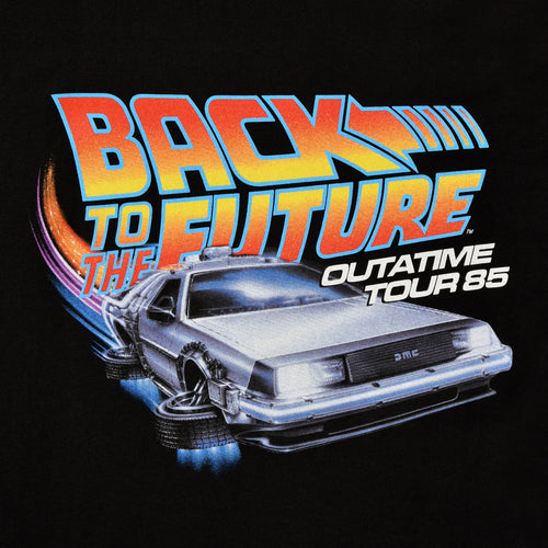 Image produit Retour vers le Futur - T-Shirt Outatime Tour noir
