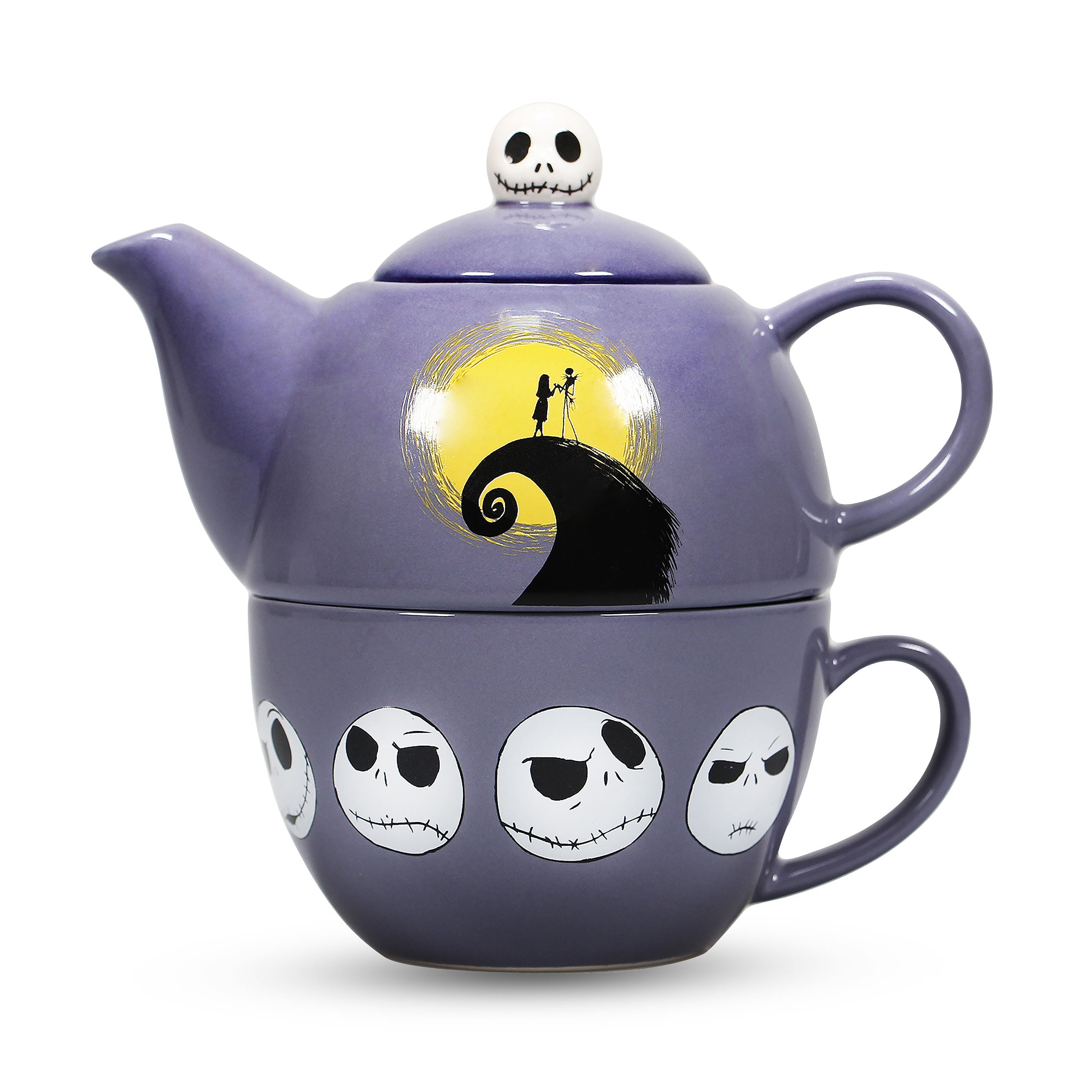 Produktbild Nightmare Before Christmas - Jack Teekanne mit Tasse