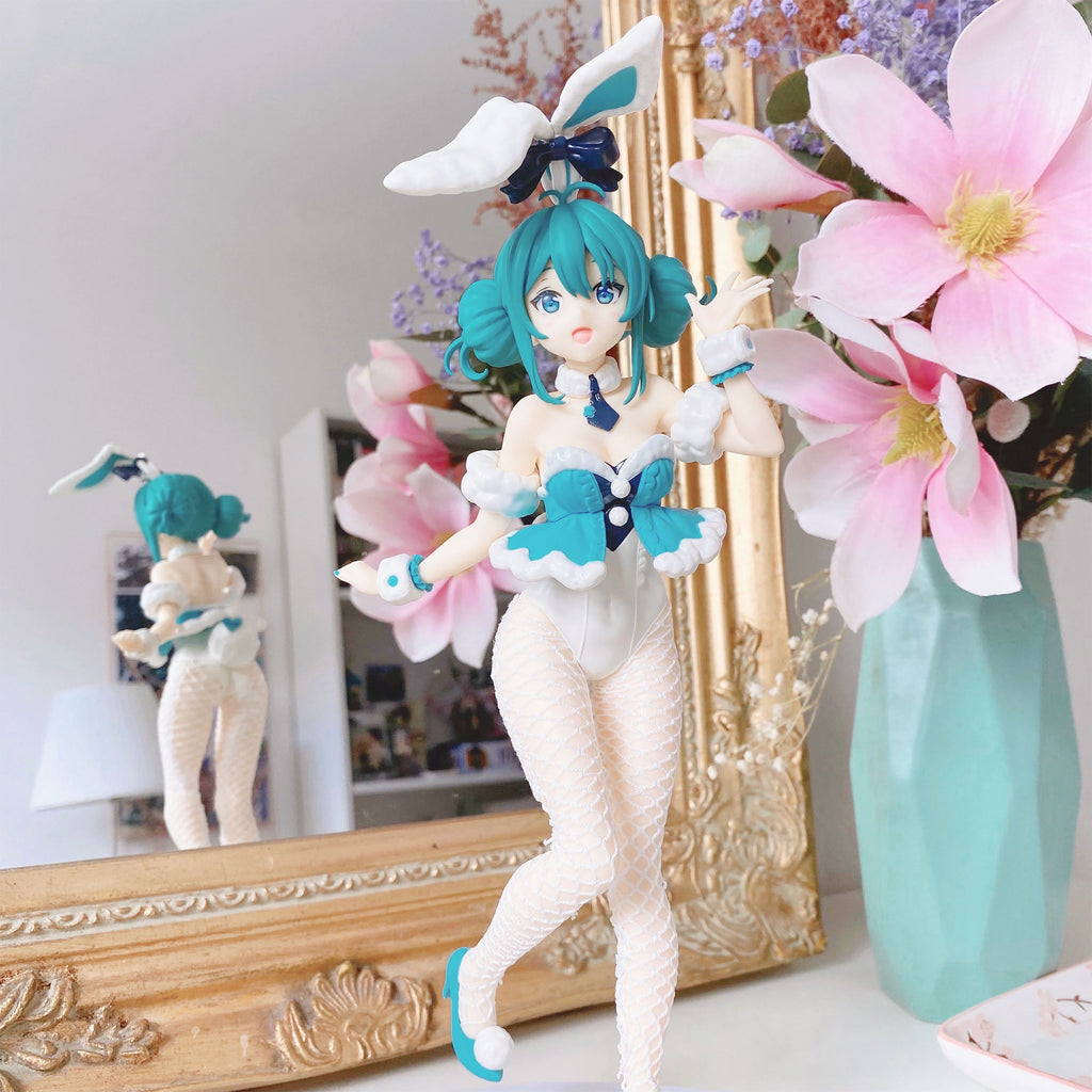 Produktbild Hatsune Miku - White Rabbit BiCute Bunnies Vocaloid Figur