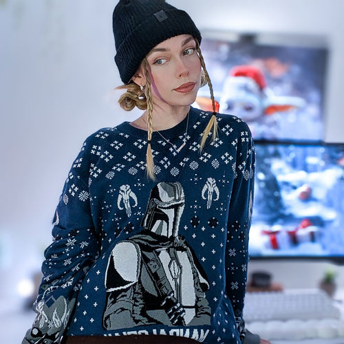 Image produit Pull tricoté The Mandalorian - Star Wars