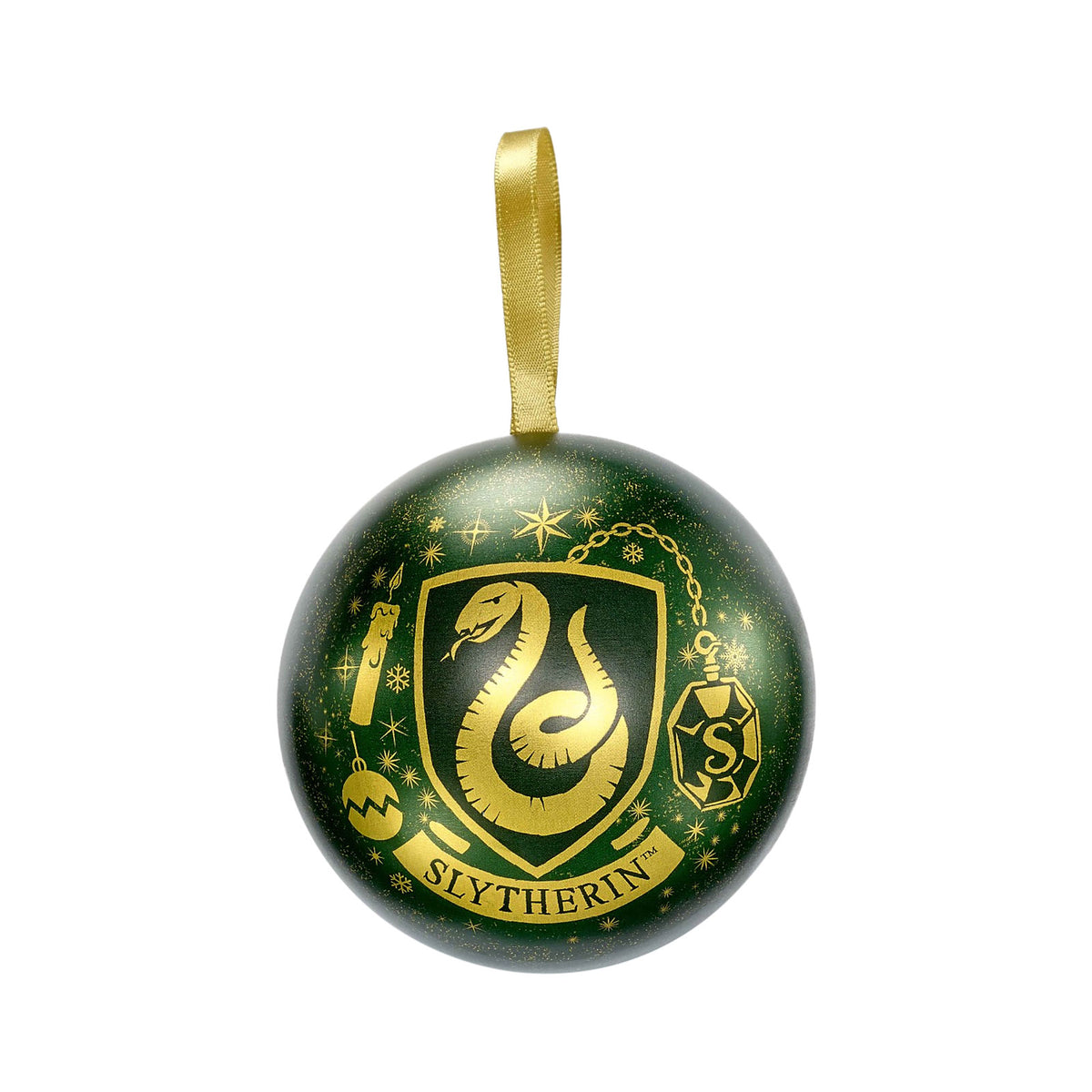 Immagine del prodotto Harry Potter - Pallina di Natale con Collana Stemma Serpeverde