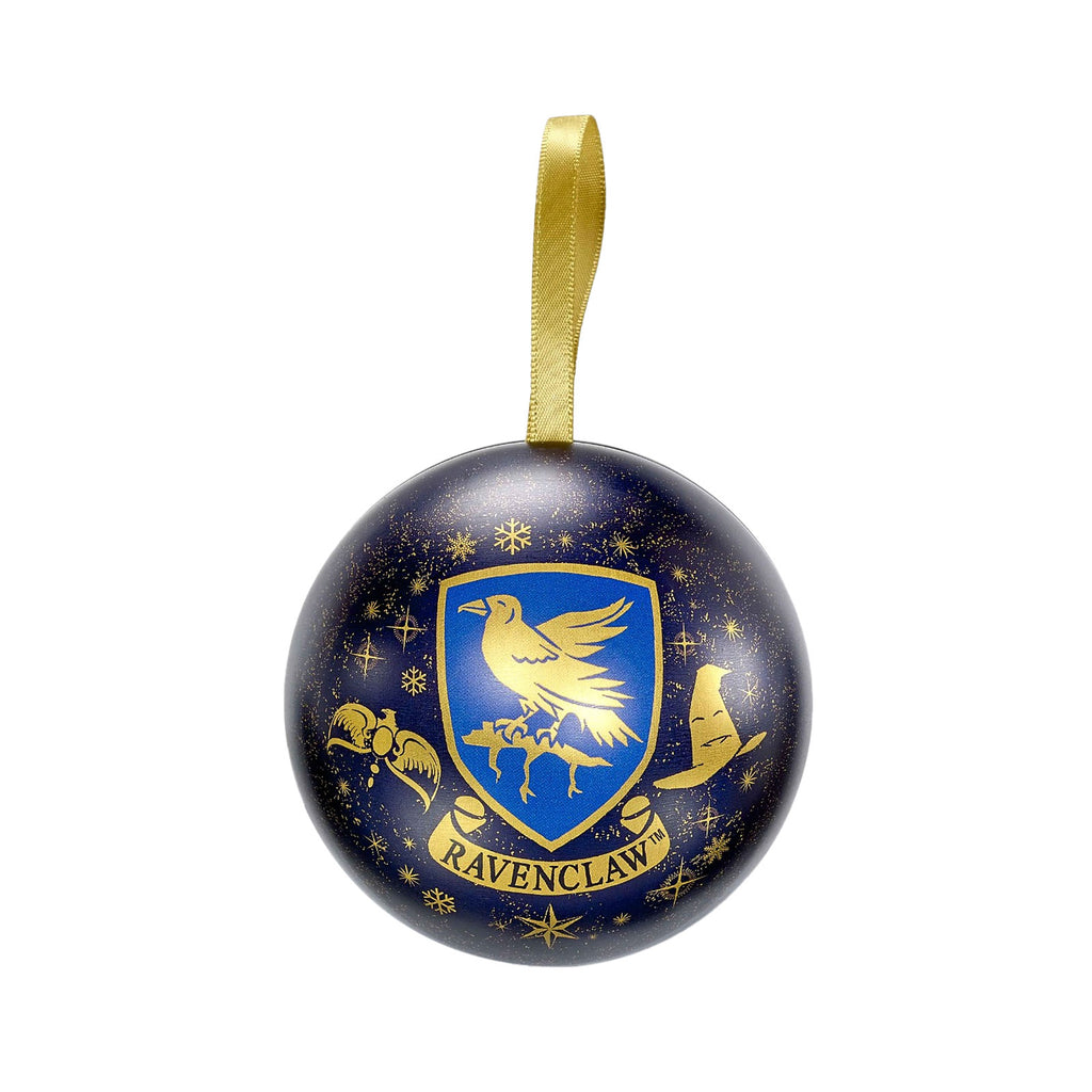 Produktbild Harry Potter - Weihnachtskugel mit Ravenclaw Wappen Kette
