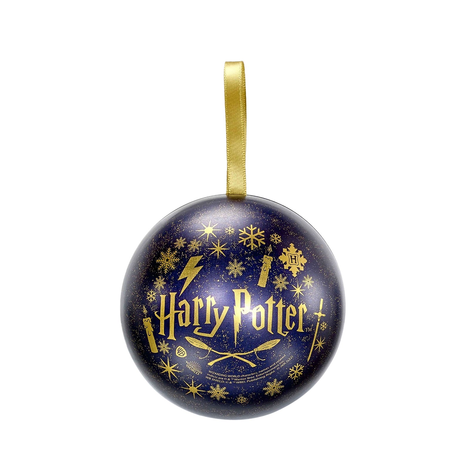 Produktbild Harry Potter - Weihnachtskugel mit Ravenclaw Wappen Kette