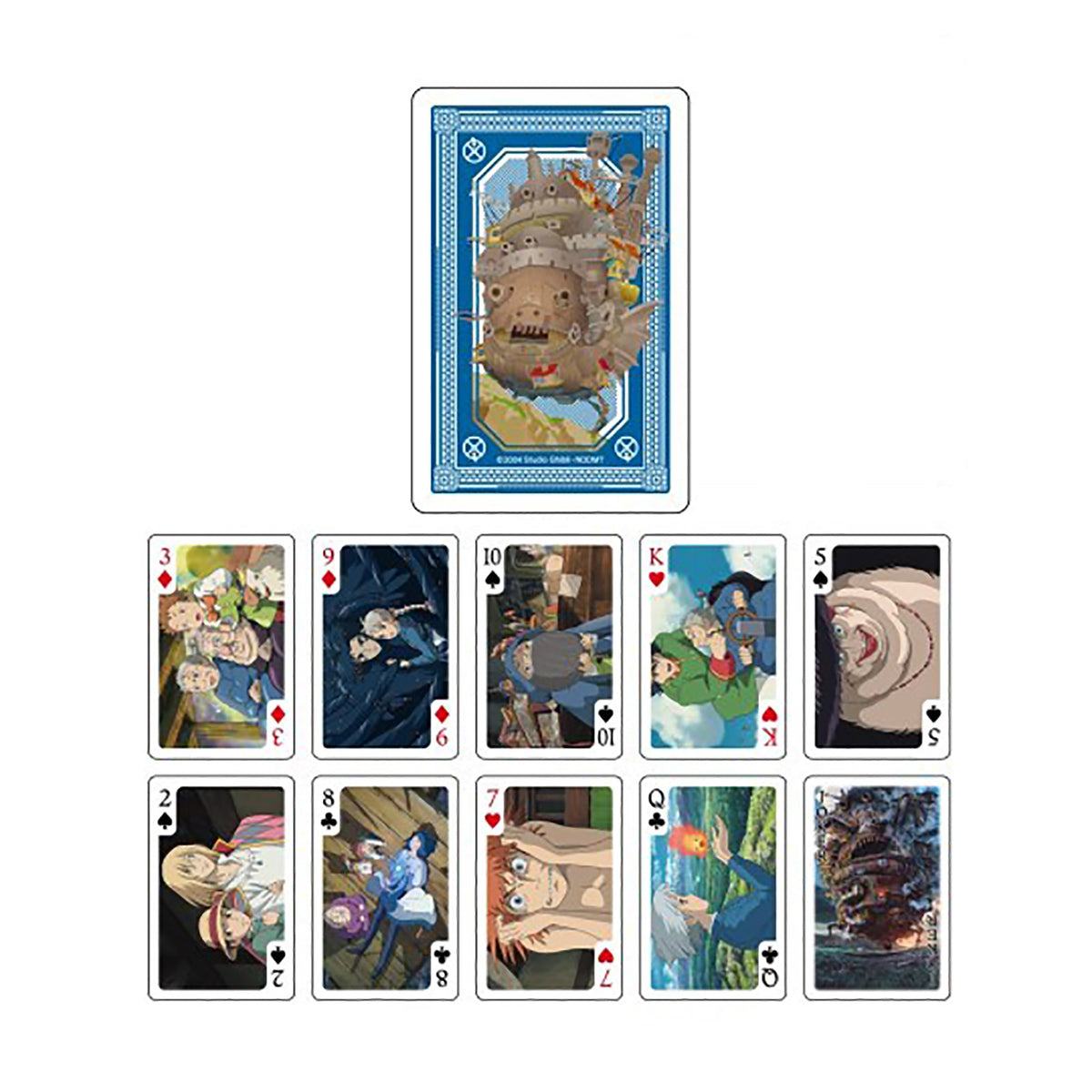 Immagine del prodotto Carte da gioco del Castello Errante di Howl