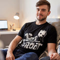 Immagine del prodotto T-shirt nera di Groot - Guardiani della Galassia