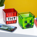 Image produit Minecraft - Ensemble de 2 verres Creeper et TNT