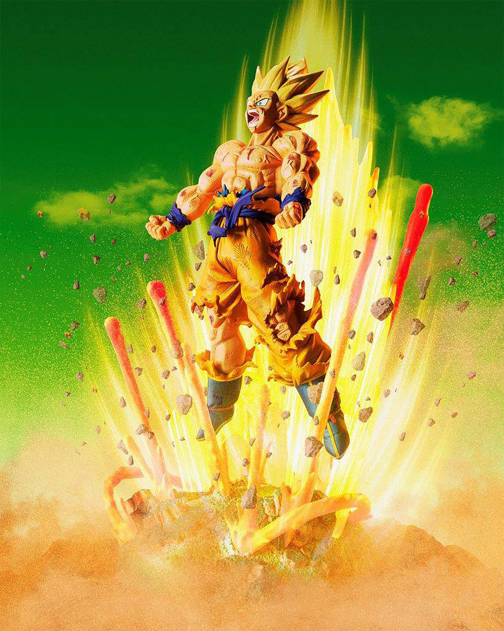 Image produit Dragon Ball Z - Statue de Super Saiyan Son Goku