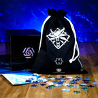 Produktbild Witcher - Yennefer Puzzle mit Logo Stoffbeutel