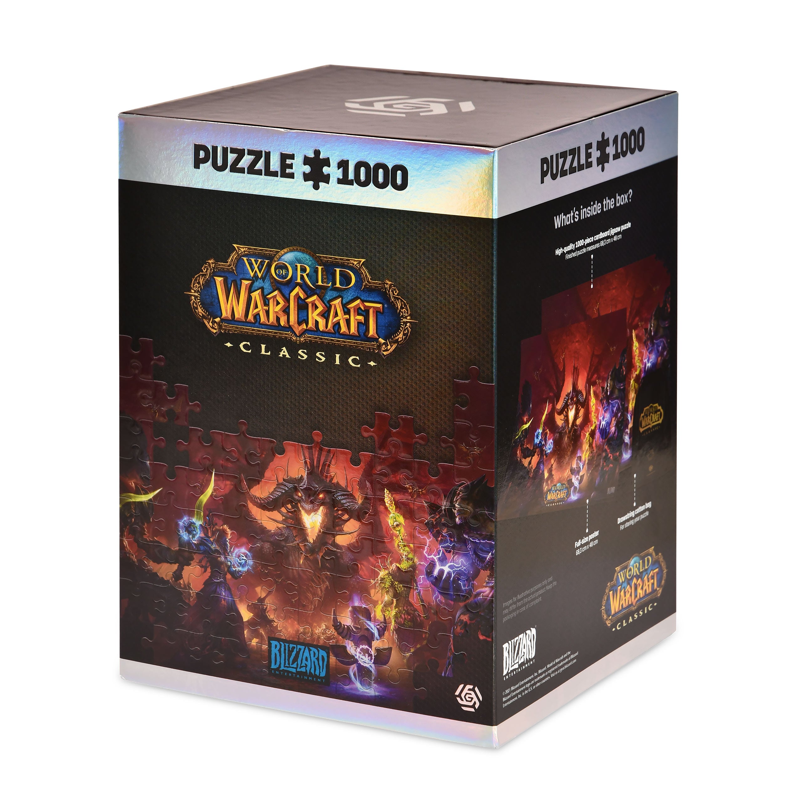 Immagine del prodotto World of Warcraft - Puzzle di Onyxia con sacchetto di stoffa con logo