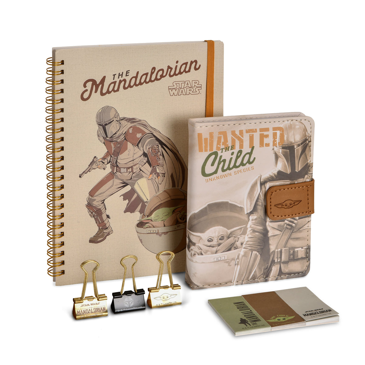 Image produit Set d'écriture Grogu et Mando Wanted - Star Wars The Mandalorian