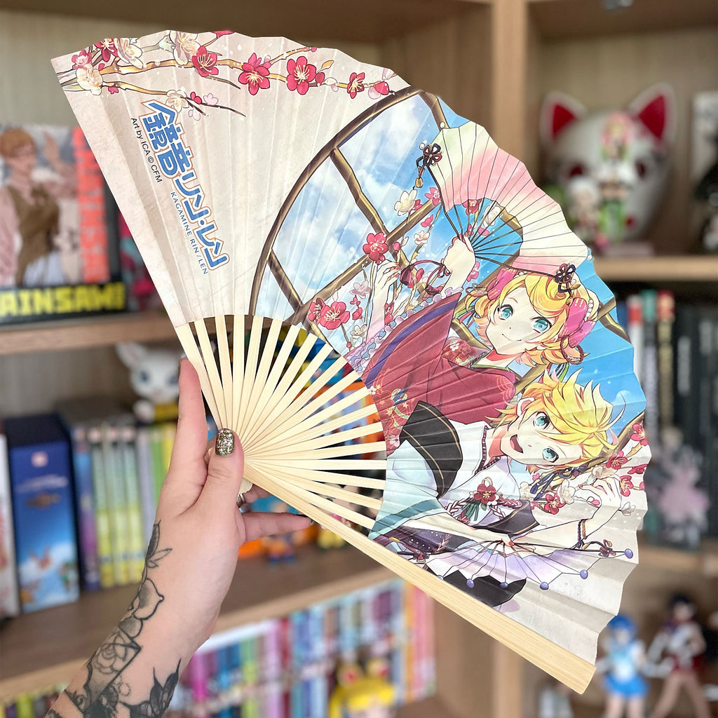 Image produit Hatsune Miku- Miku & Twins Kimono Éventail