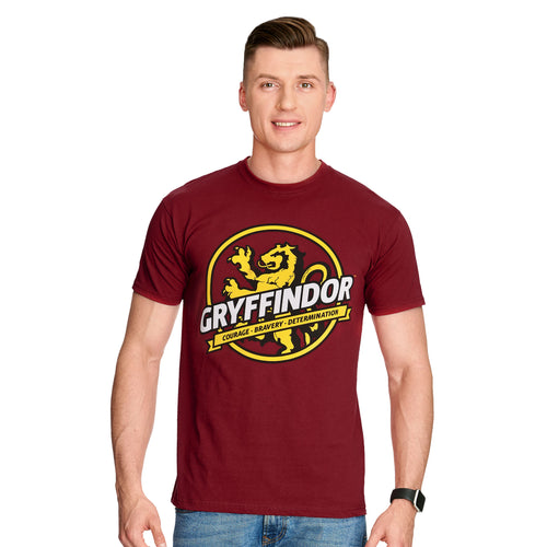 Image produit T-shirt rouge Valeurs de la Maison Gryffondor - Harry Potter