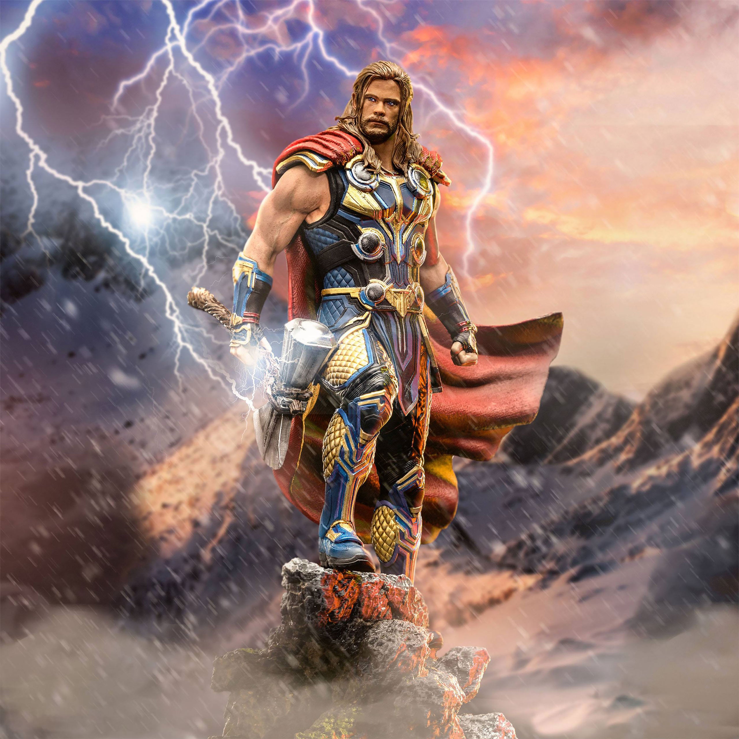 Image produit Thor - Love and Thunder - Statue Deluxe BDS Art Scale