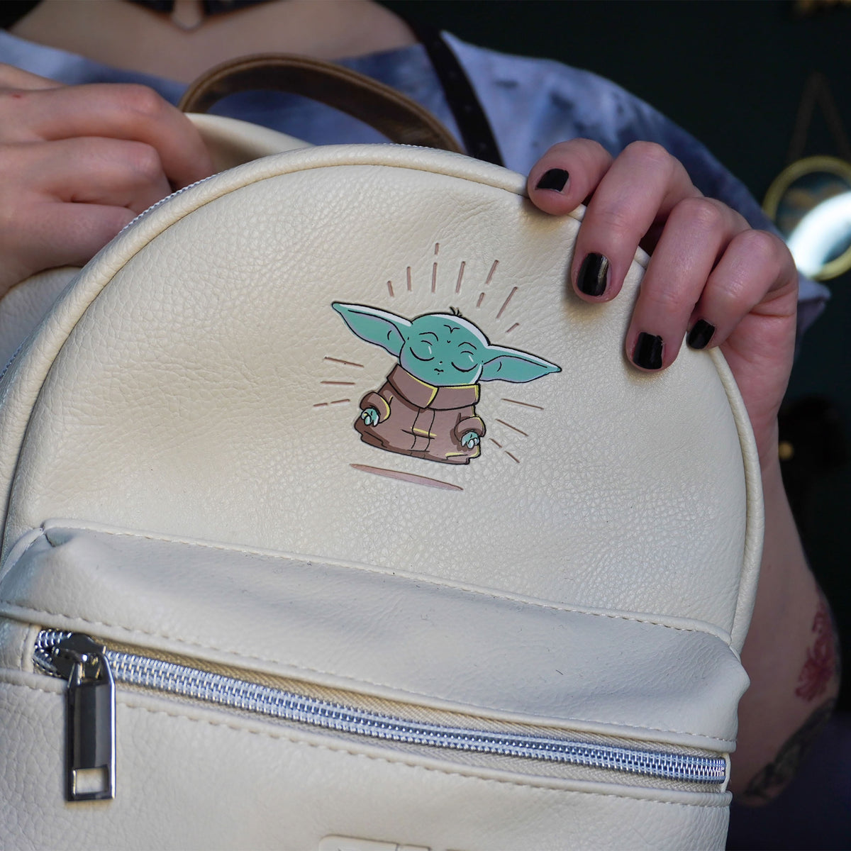 Immagine del prodotto Mini Zaino Grogu con Pom Pom - Star Wars The Mandalorian
