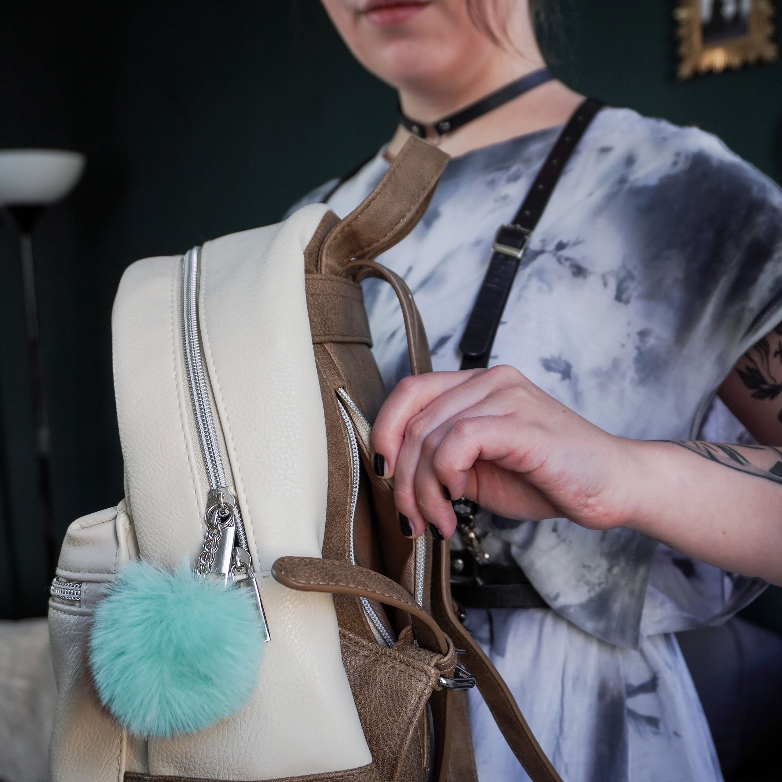 Immagine del prodotto Mini Zaino Grogu con Pom Pom - Star Wars The Mandalorian