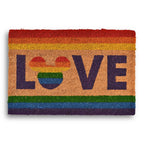 Image produit Mickey Mouse - Tapis de porte Love Pride