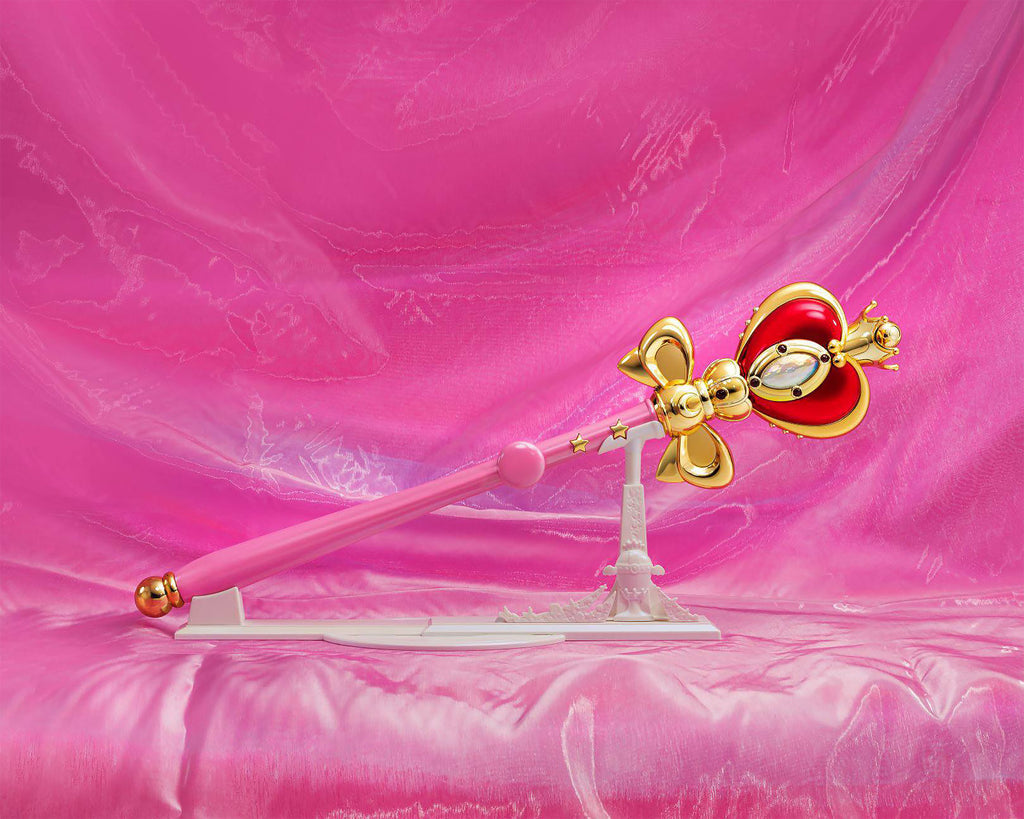 Image produit Sailor Moon - Réplique du Sceptre Cosmique des Cœurs de Lune