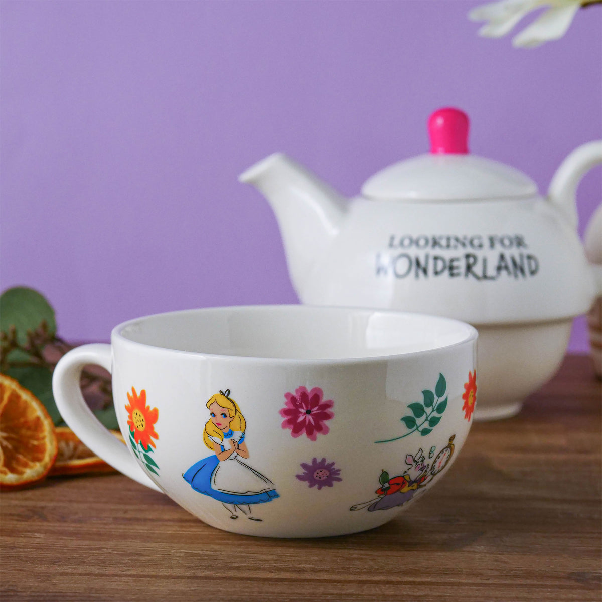 Image produit Alice au Pays des Merveilles - Théière Looking For Wonderland avec tasse