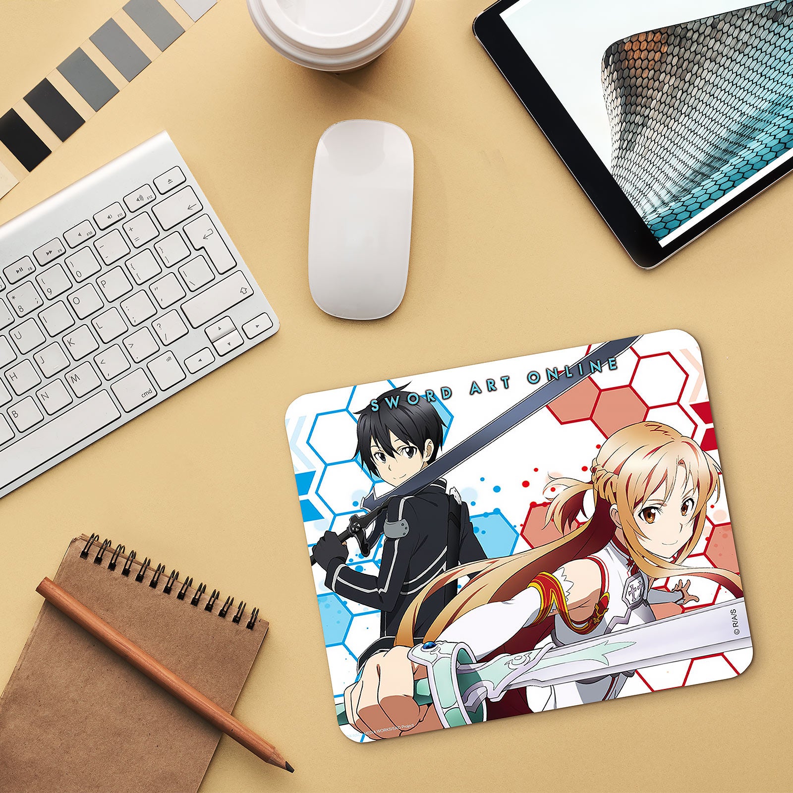 Produktbild Sword Art Online - Kirito & Asuna Mousepad