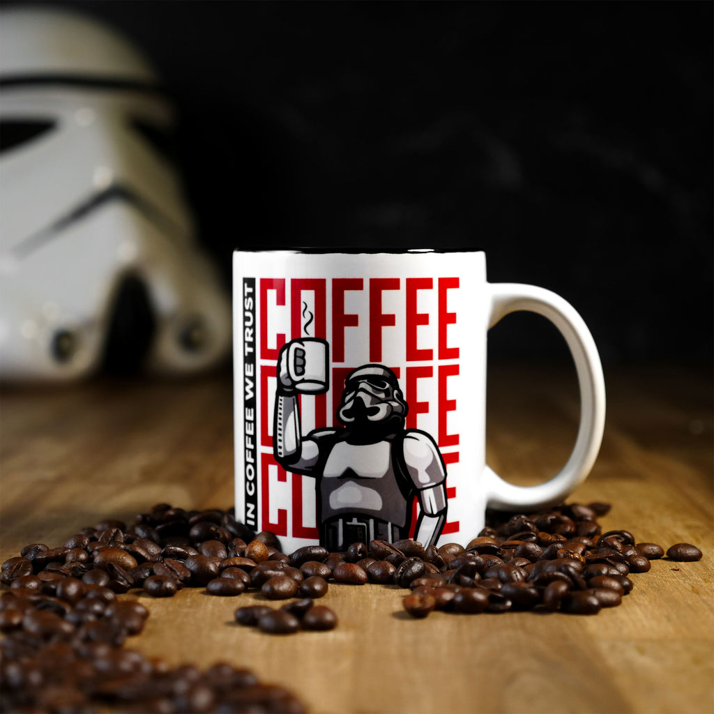 Produktbild Original Stormtrooper - In Coffee We Trust Tasse