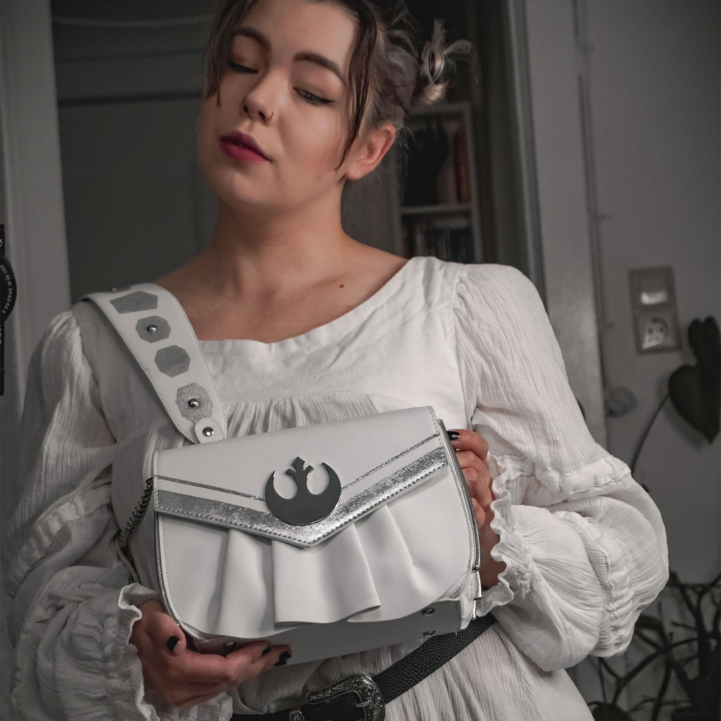 Image produit Sac à main Cosplay Leia Blanc - Star Wars
