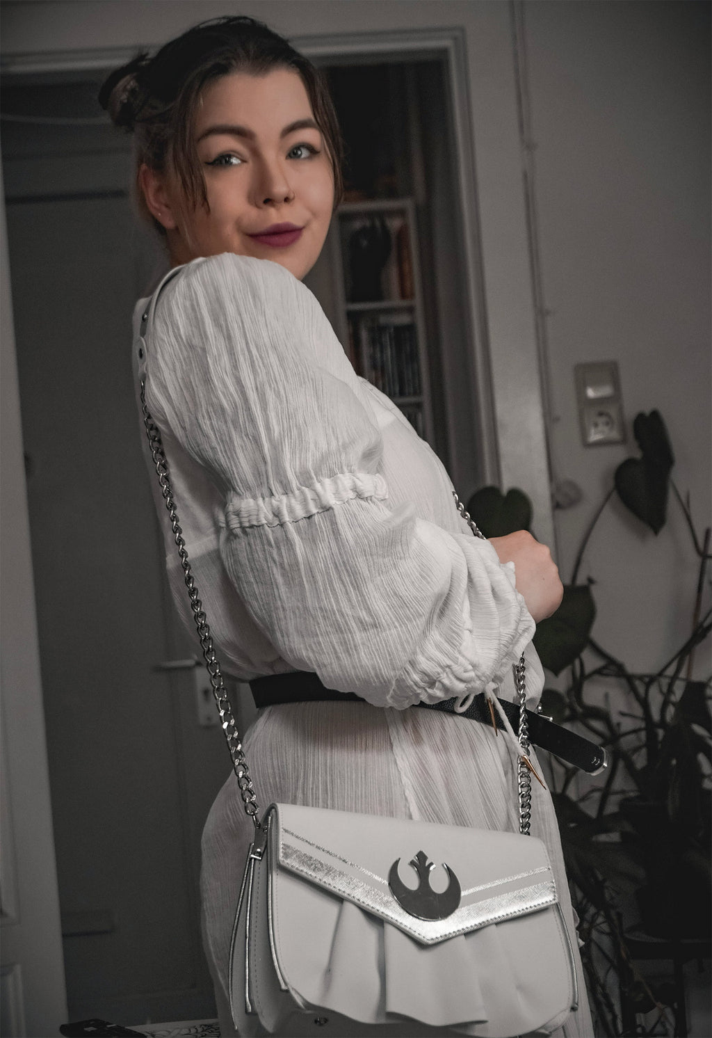 Image produit Sac à main Cosplay Leia Blanc - Star Wars