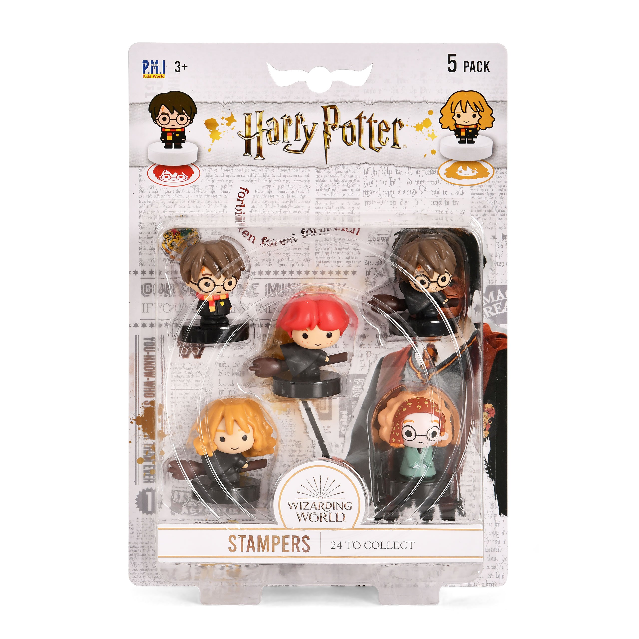 Image produit Harry Potter - Ensemble de tampons mystères Chibi 5 pièces A