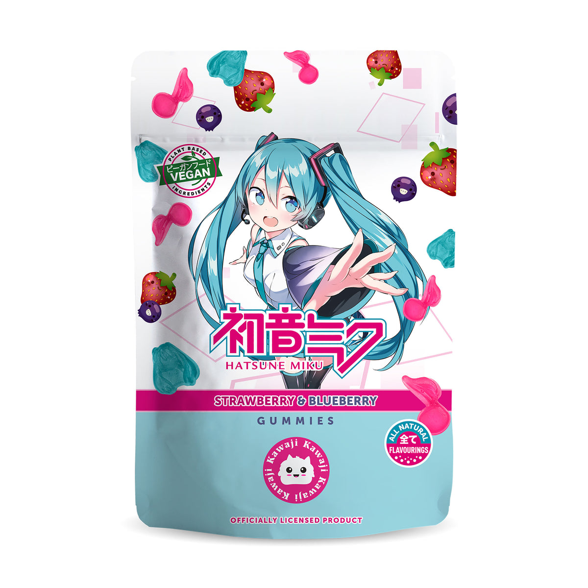 Immagine del prodotto Hatsune Miku - Powerbeärs Gomme da Masticare Kawaii di Frutta Vegane