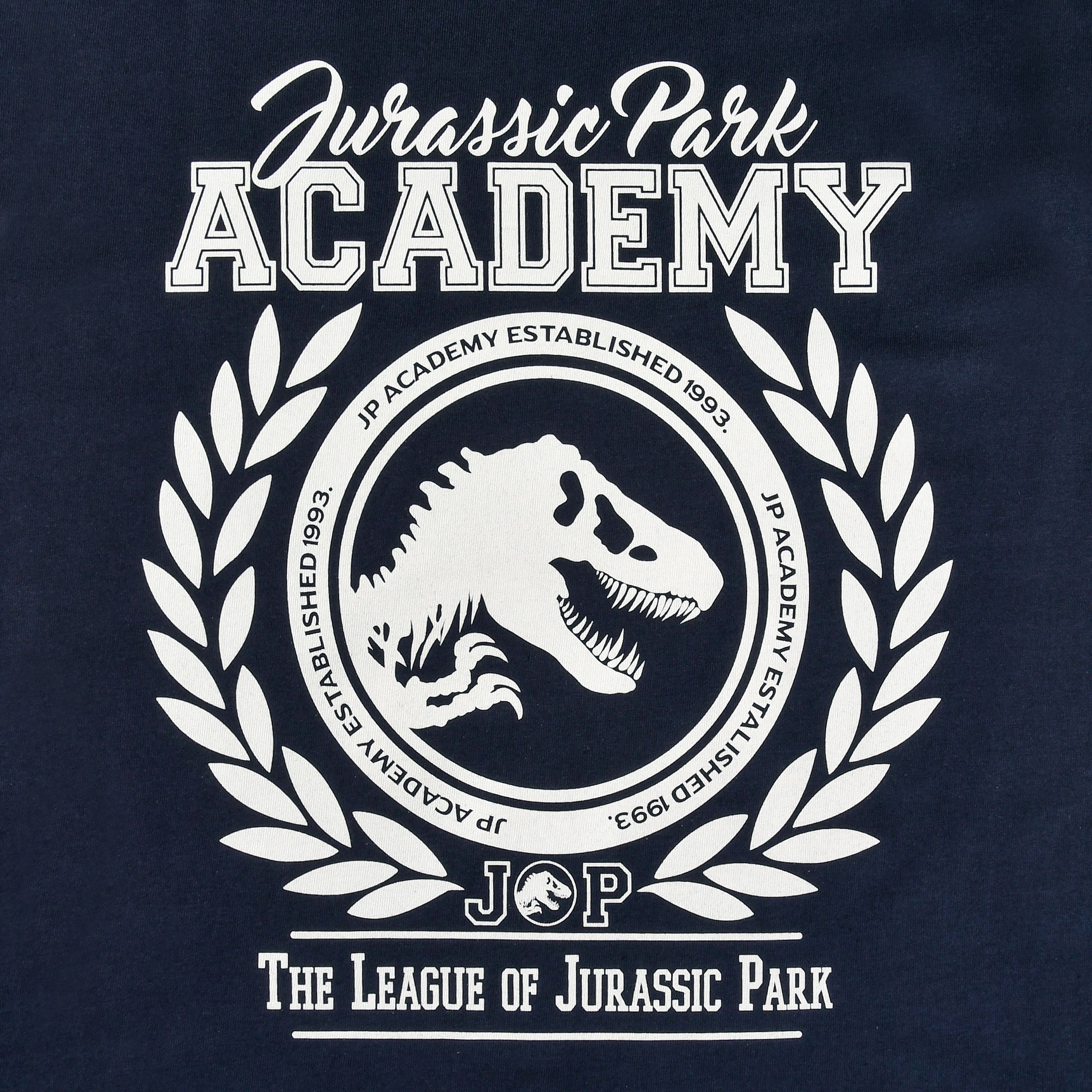 Image produit T-shirt bleu Jurassic Park Academy