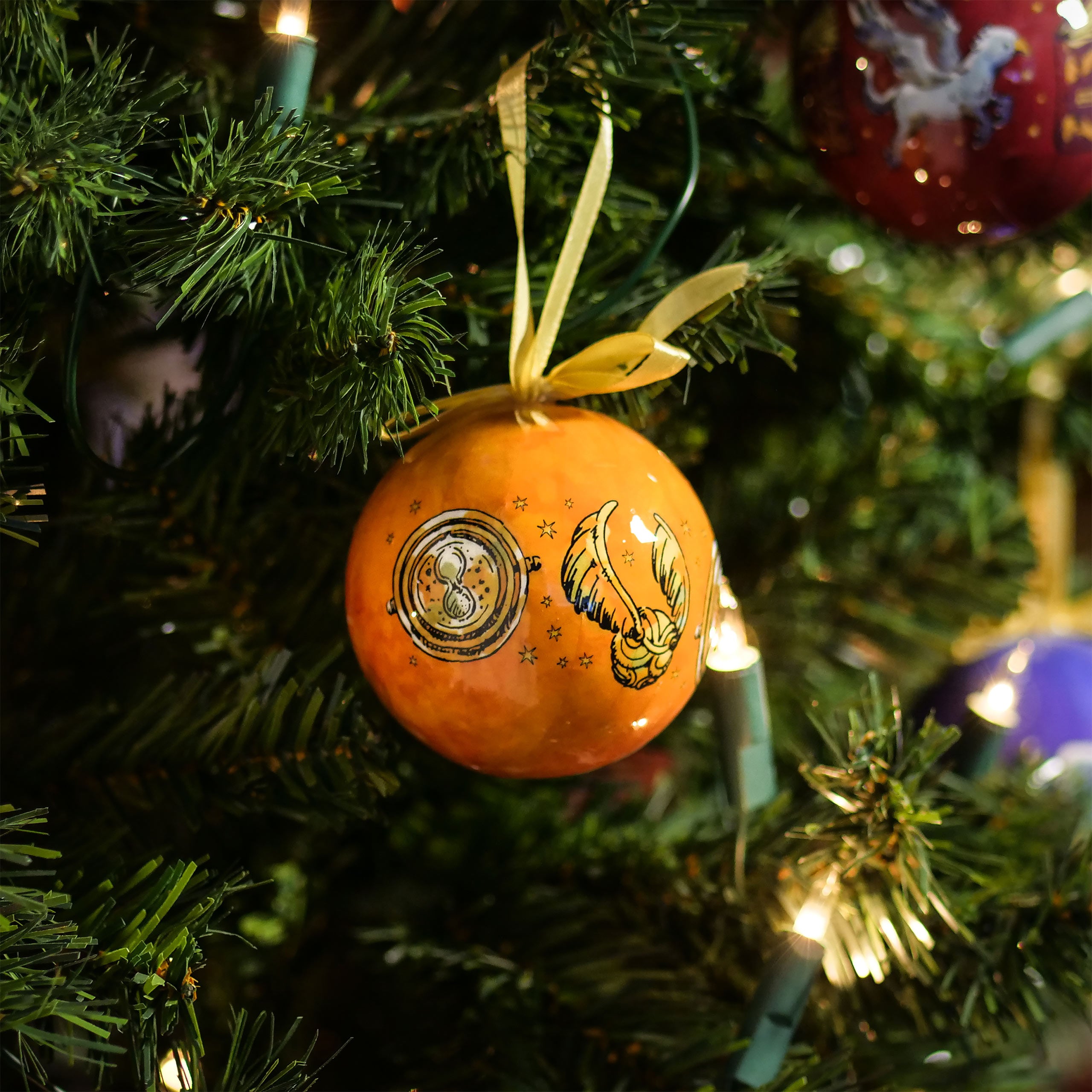 Immagine del prodotto Palline per albero di Natale Wizarding World, set da 14 - Harry Potter