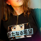 Produktbild Star Wars - Manga Leia T-Shirt schwarz