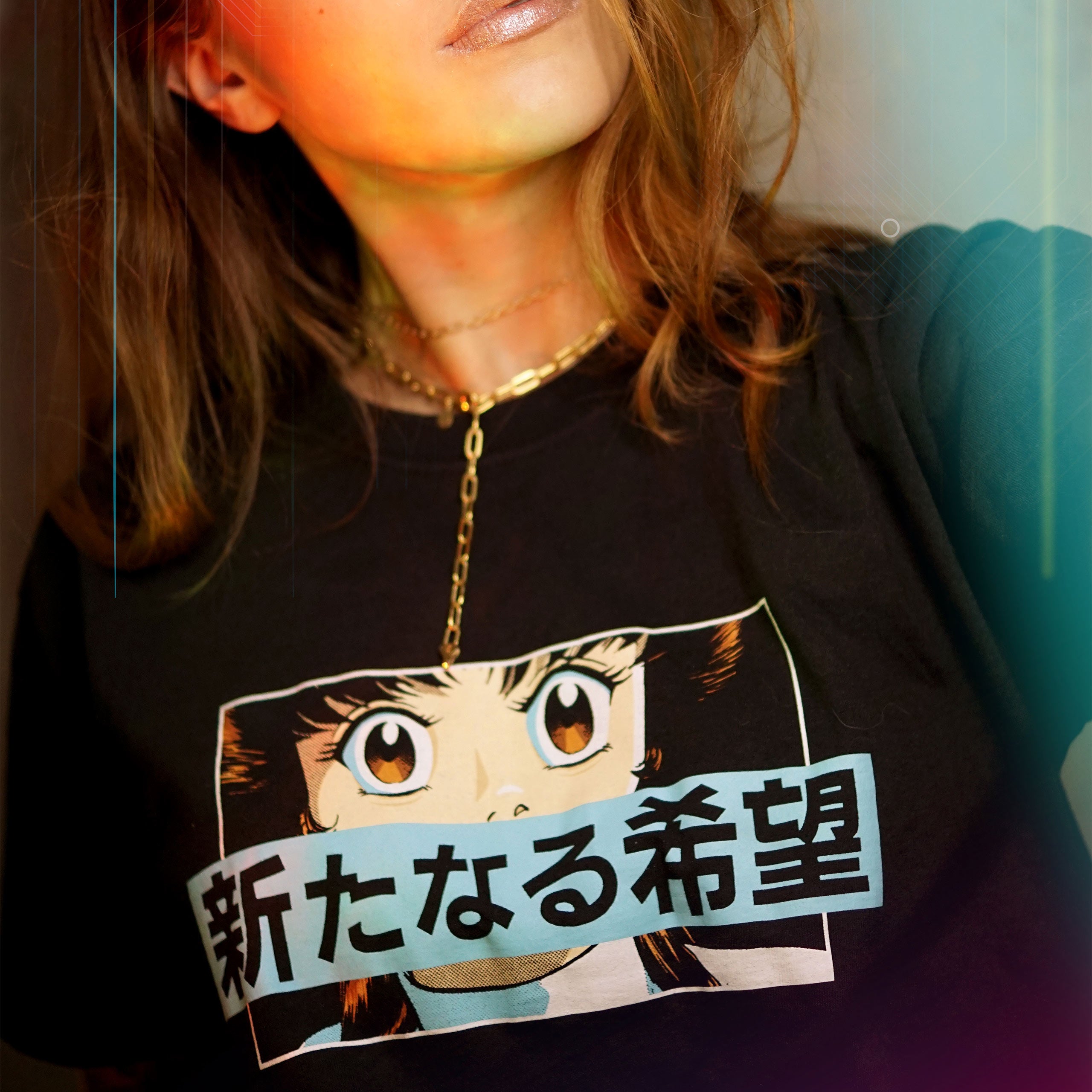 Produktbild Star Wars - Manga Leia T-Shirt schwarz
