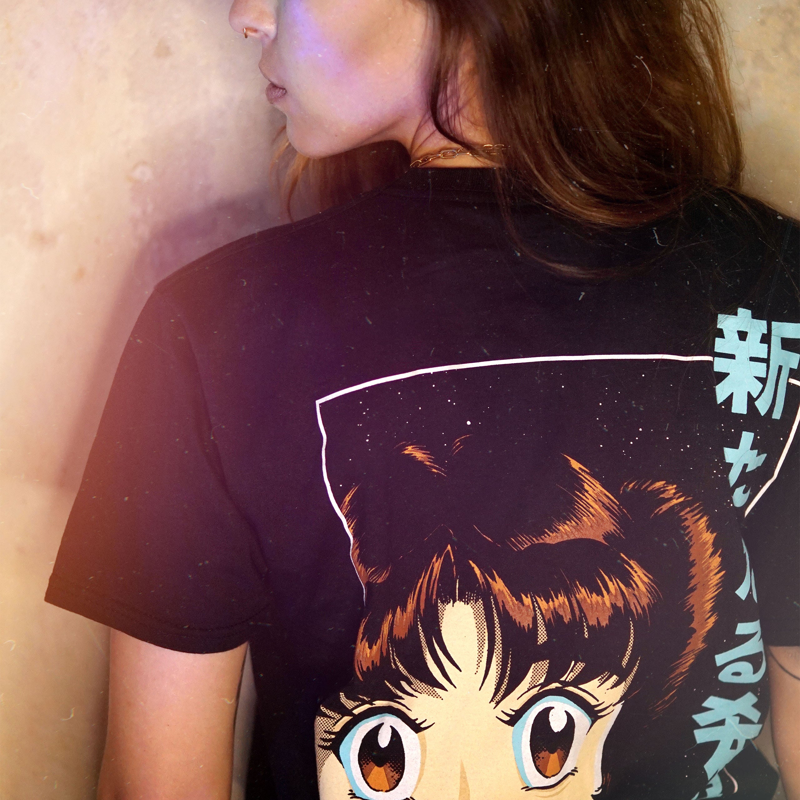 Produktbild Star Wars - Manga Leia T-Shirt schwarz