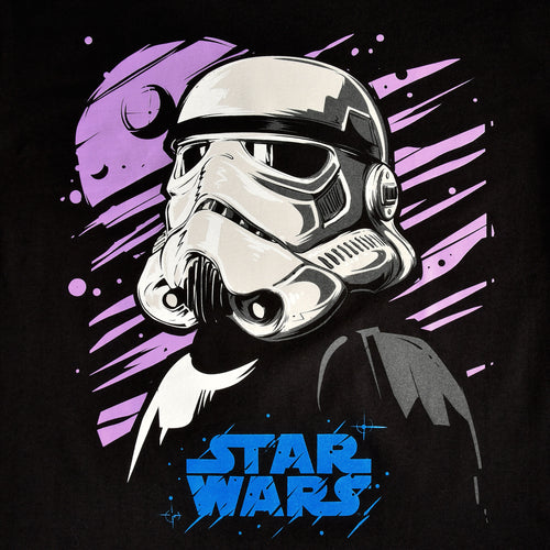 Immagine del prodotto Star Wars - T-shirt Galaxy Stormtrooper nera
