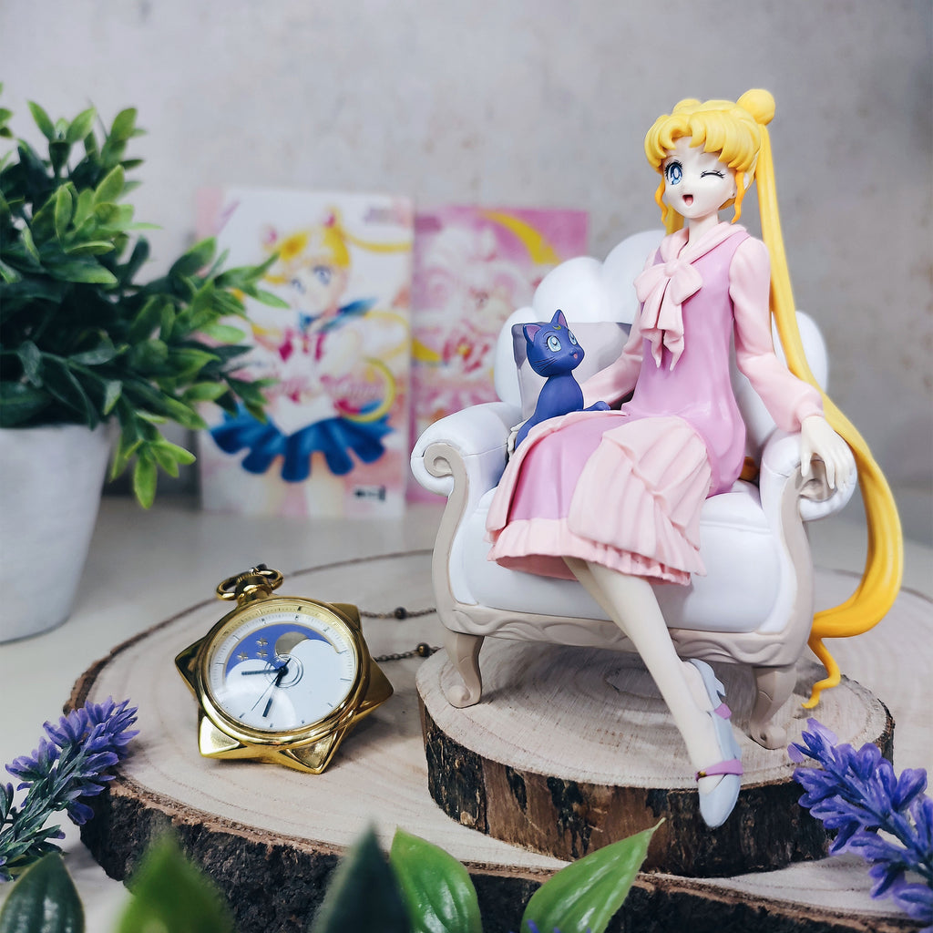 Image produit Sailor Moon Cosmos - Usagi et Luna Diorama Figurine