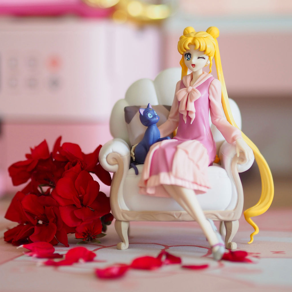 Image produit Sailor Moon Cosmos - Usagi et Luna Diorama Figurine
