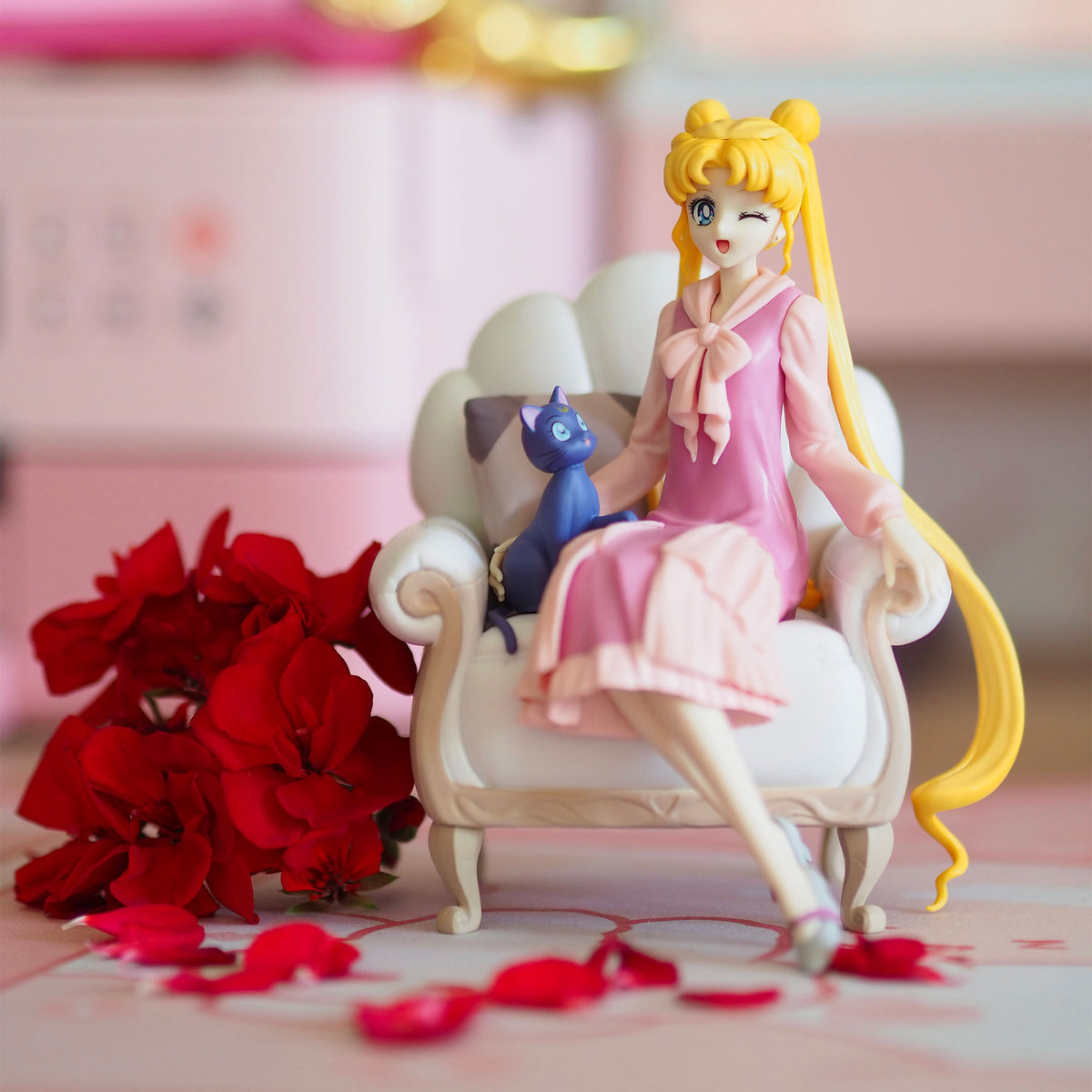 Image produit Sailor Moon Cosmos - Usagi et Luna Diorama Figurine