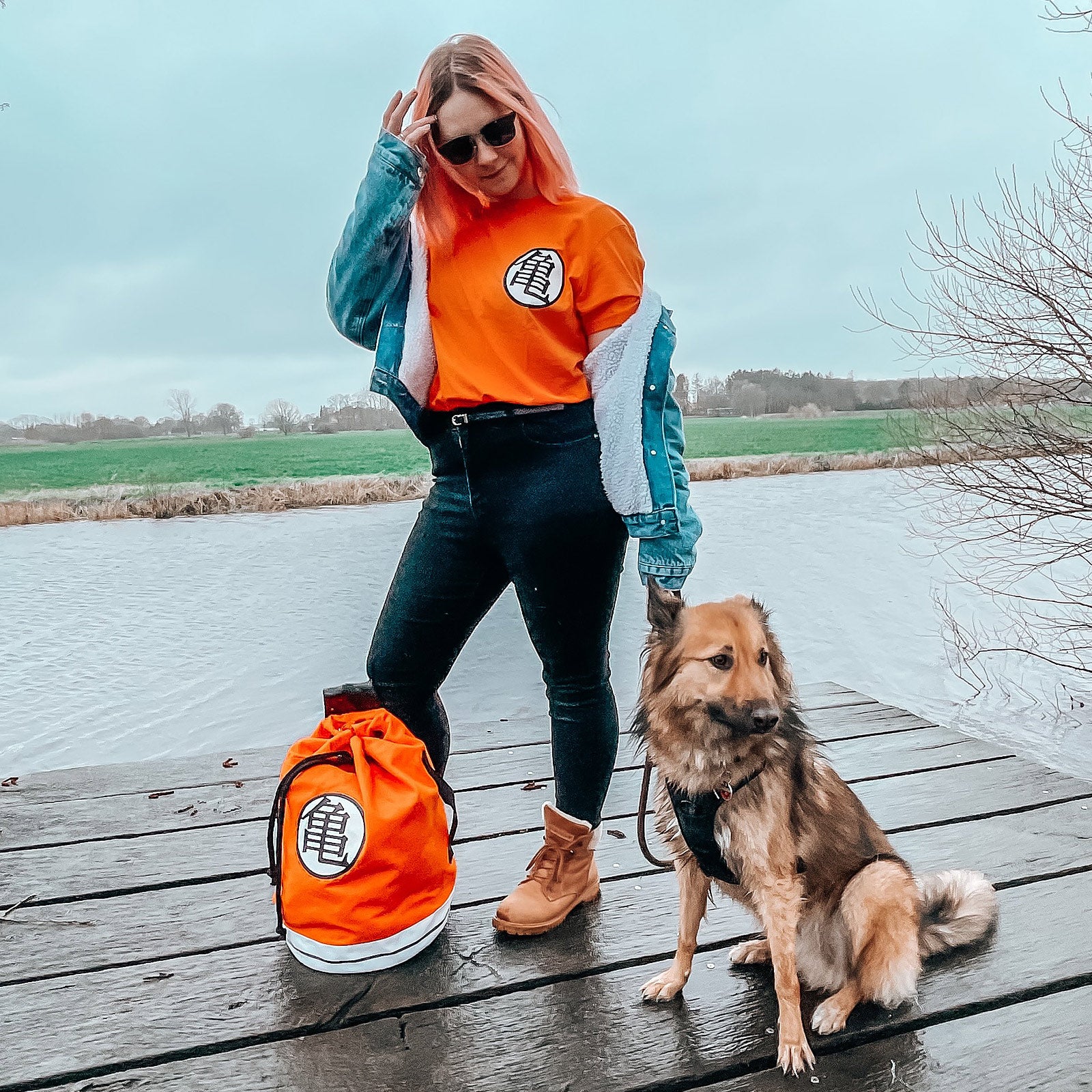 Produktbild Dragon Ball - Goku Symbol Rucksack