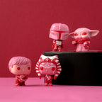 Image produit Star Wars - Ensemble de 4 figurines Funko Pocket Pop Edition Saint-Valentin