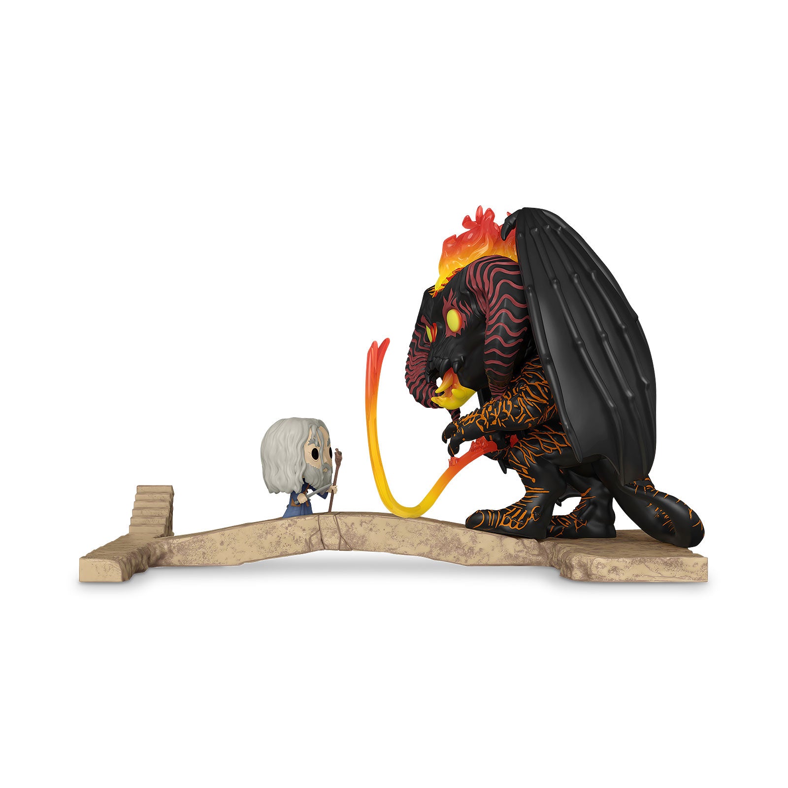Produktbild Der Herr der Ringe - Gandalf vs Balrog Funko Pop Figurenset