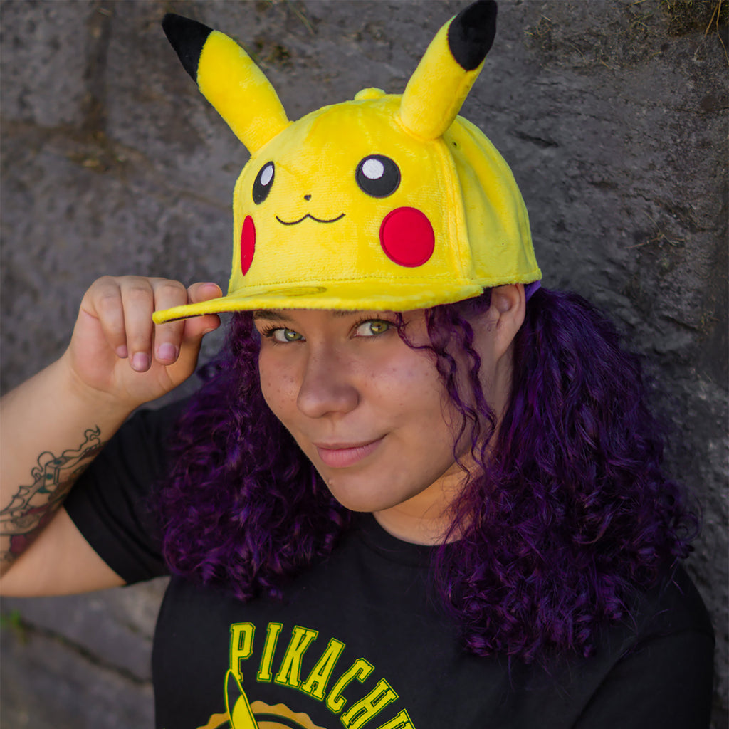Immagine del prodotto Pokemon - Cappello Snapback in Peluche Pikachu