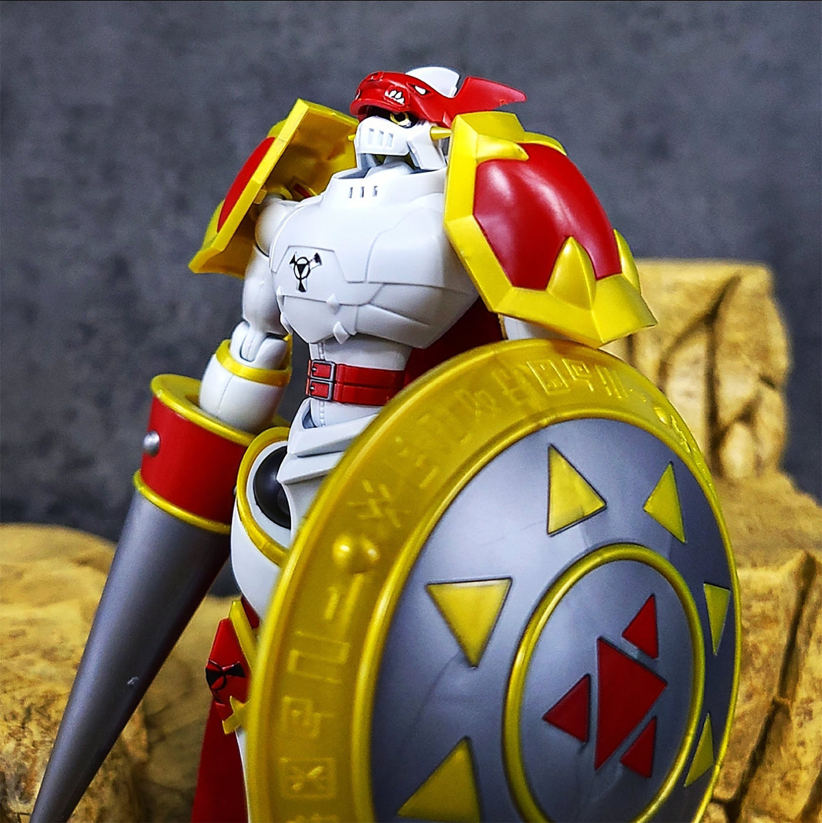 Image produit Digimon - Dukemon / Gallantmon Kit de Modèle Figurine