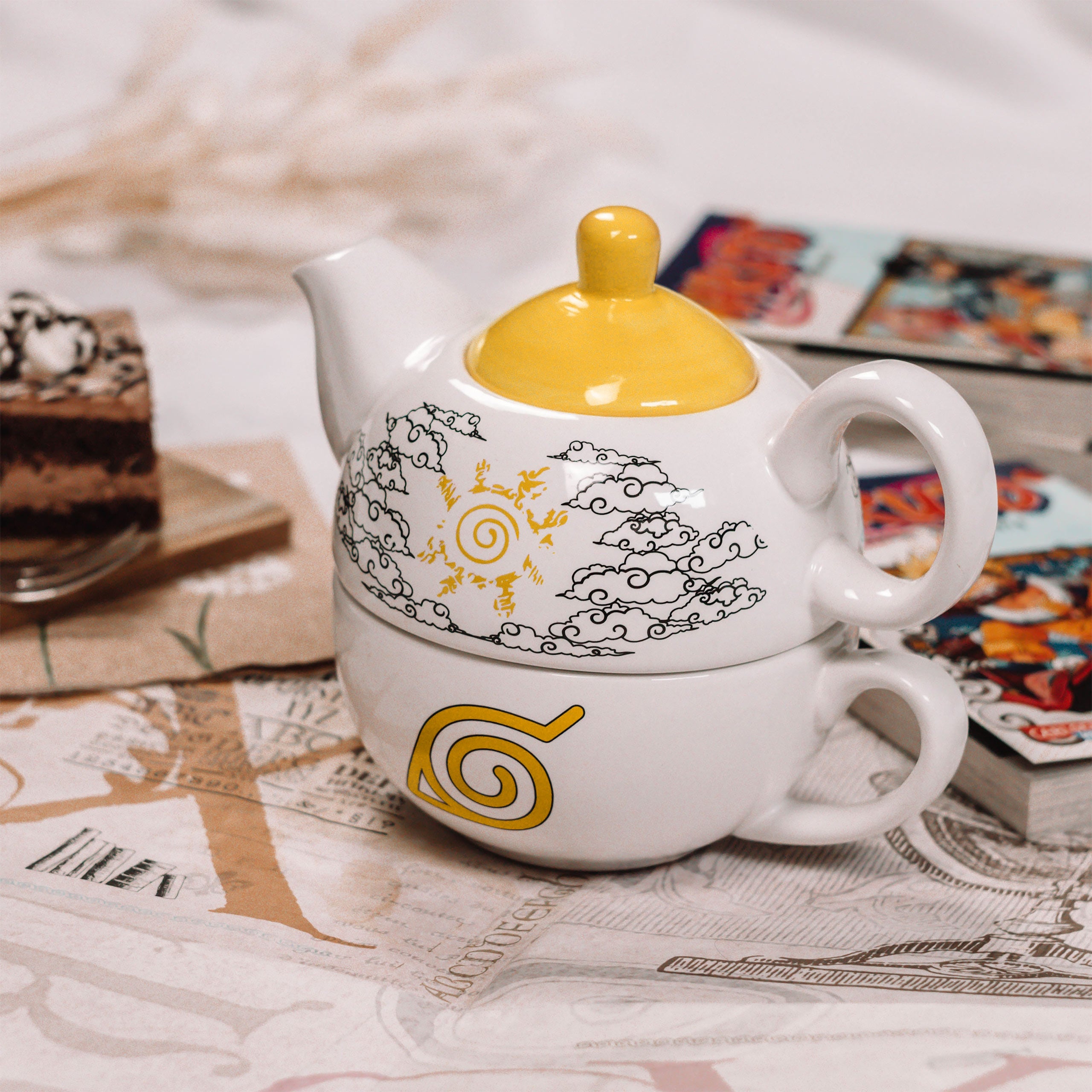 Produktbild Naruto - Kurama Teekanne mit Tasse