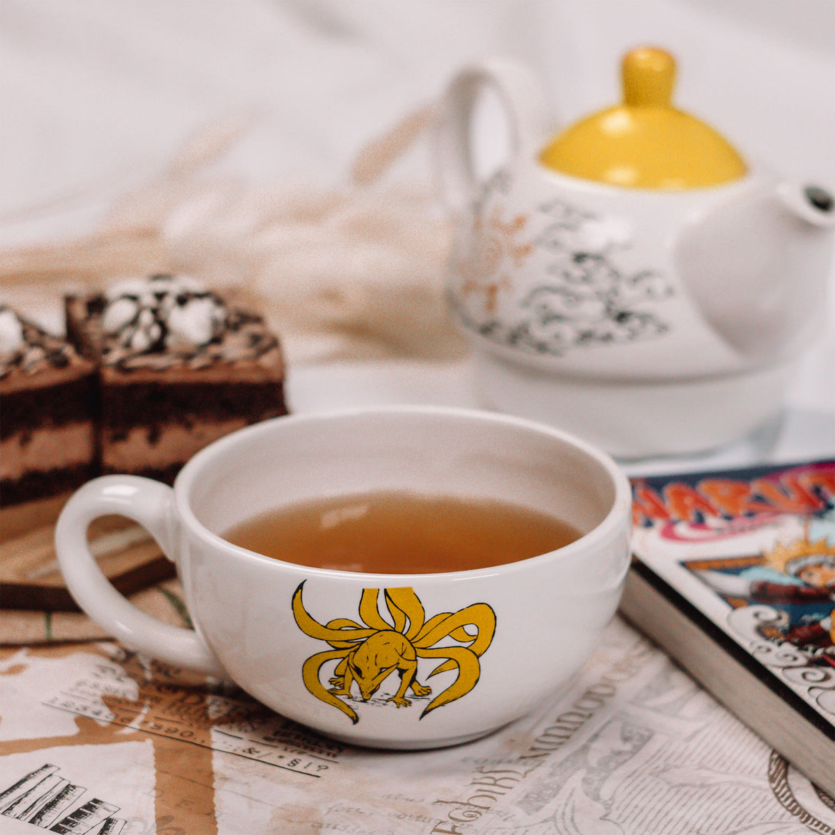 Produktbild Naruto - Kurama Teekanne mit Tasse